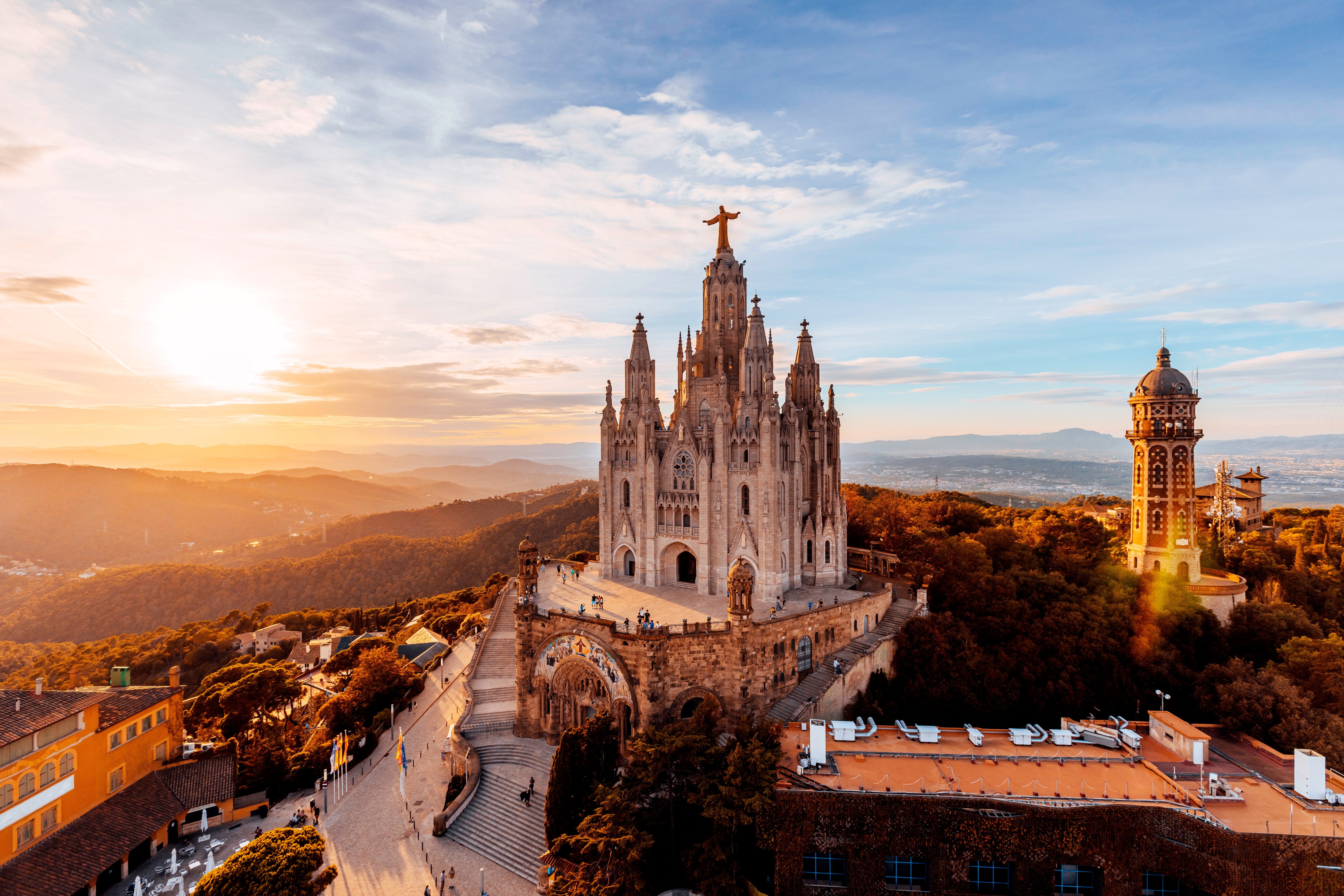 The Sagrat Cor church in Barcelona
